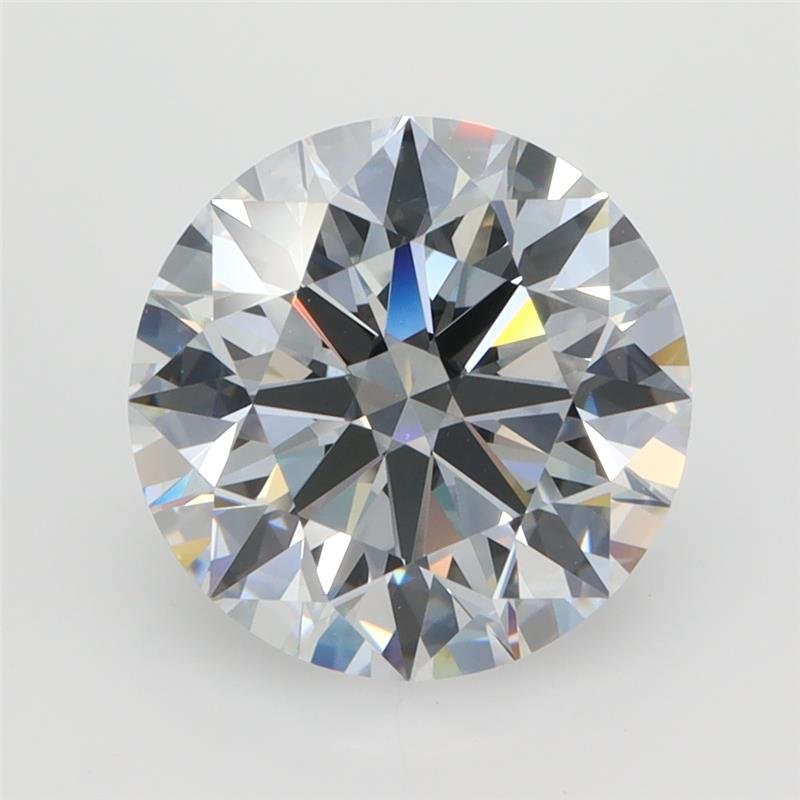 3.17ct E VVS2 Rare Carat Ideal Cut Round Lab Grown Diamond