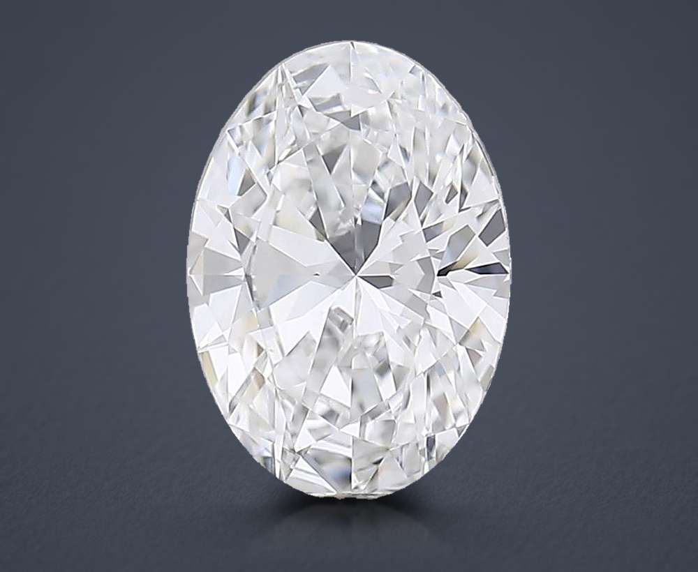 1.00 Carat Oval Lab Diamond