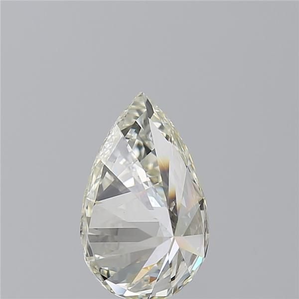 3.01ct J SI1 Very Good Cut Pear Diamond