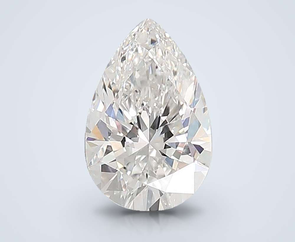 3.51 Carat Pear Lab Diamond