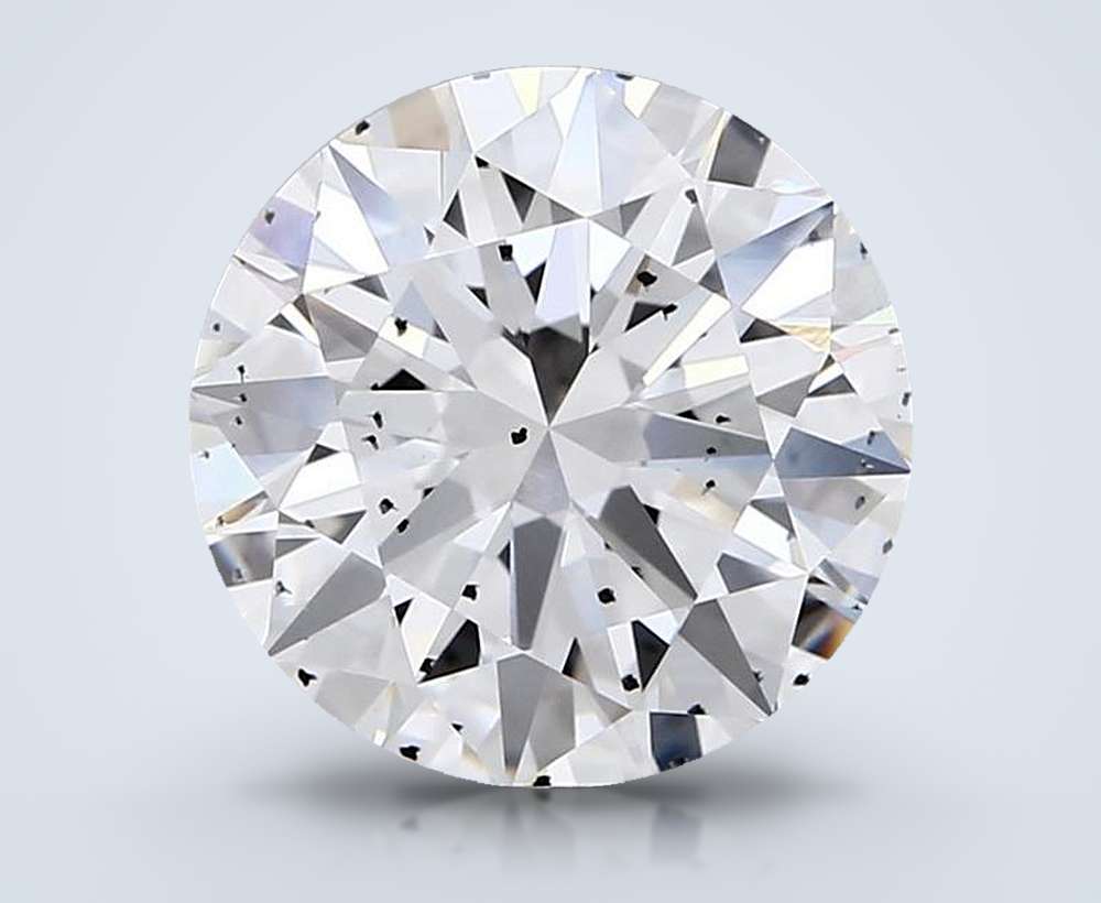 3.43 Carat Round Lab Diamond