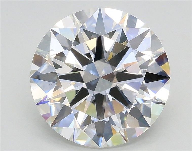 3.52ct F VS1 Excellent Cut Round Lab Grown Diamond