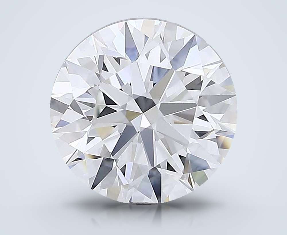 3.21 Carat Round Natural Diamond