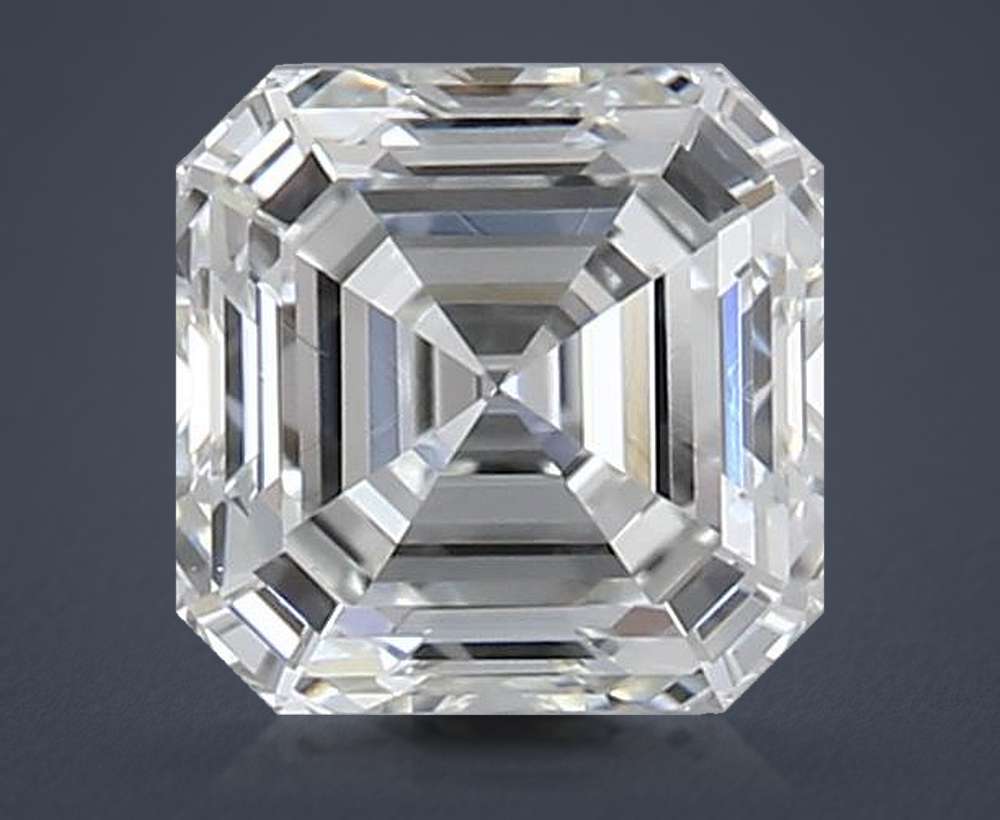 0.53 Carat Asscher Natural Diamond