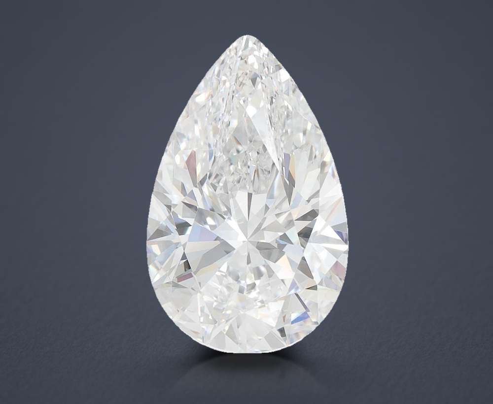 6.20 Carat Pear Lab Diamond