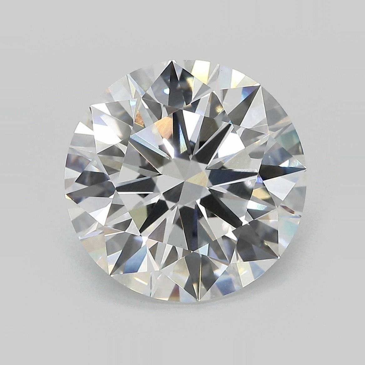 7.63ct F VVS2 Rare Carat Ideal Cut Round Lab Grown Diamond