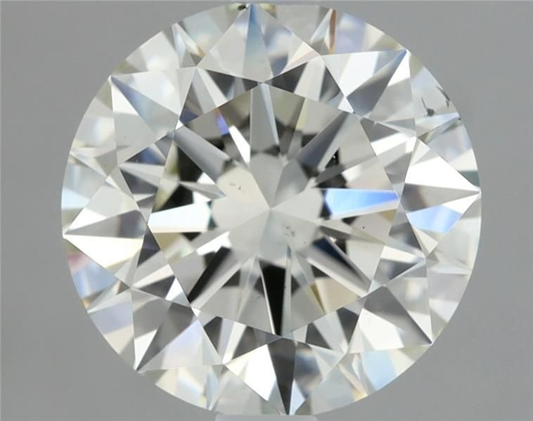 1.90ct J SI1 Rare Carat Ideal Cut Round Diamond