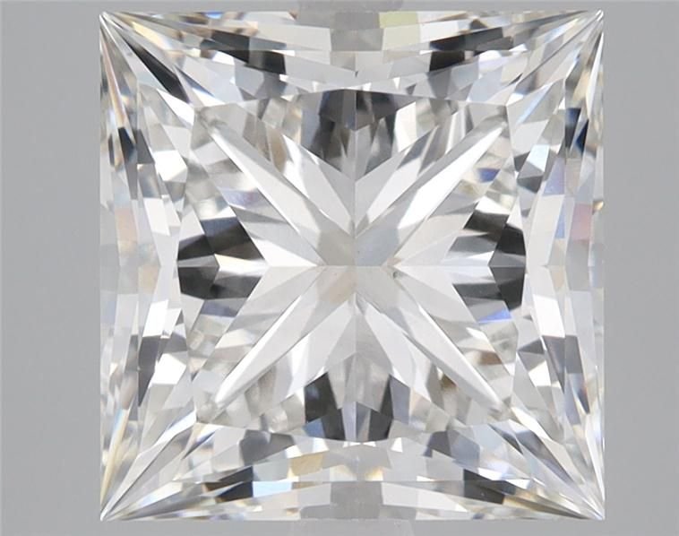 4.14ct H VS1 Rare Carat Ideal Cut Princess Lab Grown Diamond