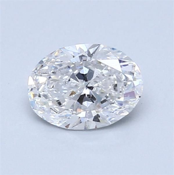 0.80ct D SI2 Very Good Cut Oval Diamond