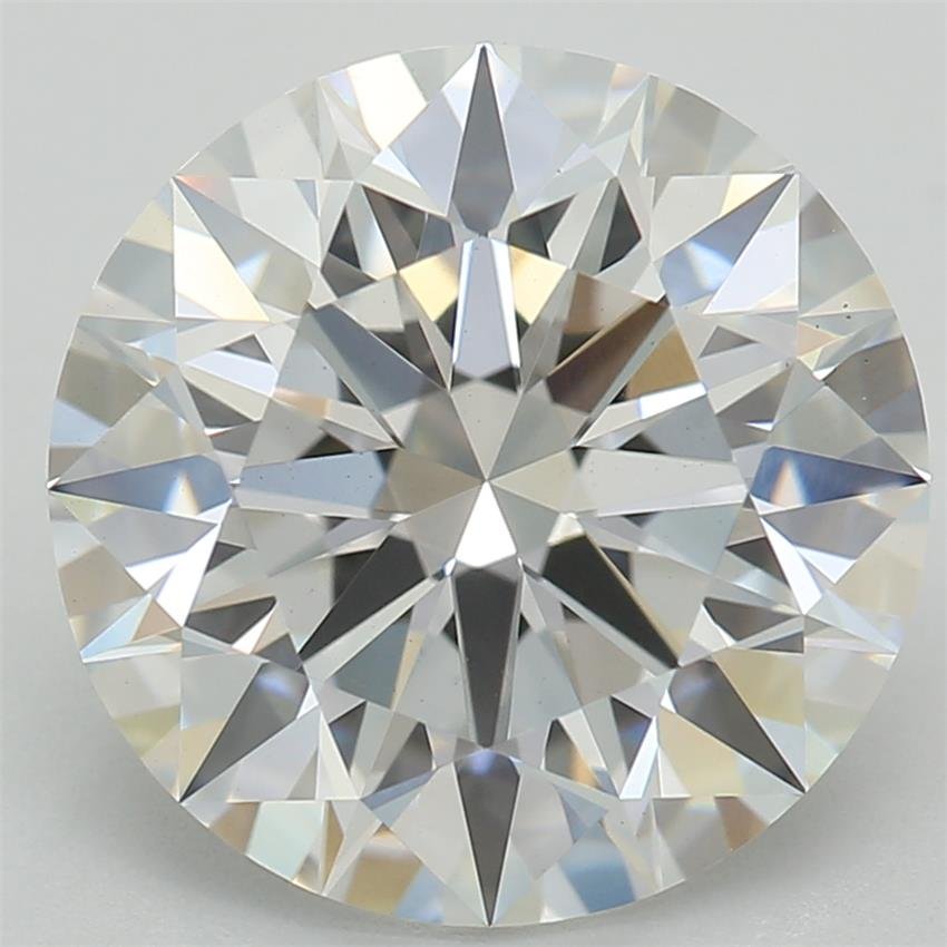 2.59ct F VS1 Rare Carat Ideal Cut Round Lab Grown Diamond