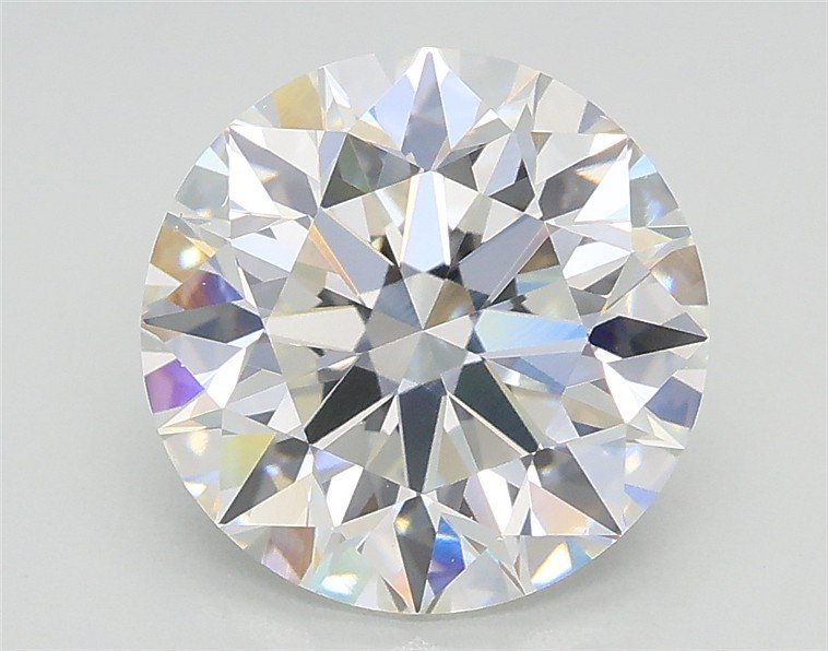 2.57ct F VS1 Excellent Cut Round Lab Grown Diamond
