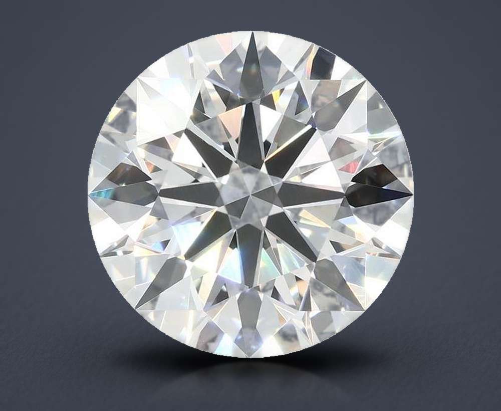 4.02 Carat Round Lab Diamond