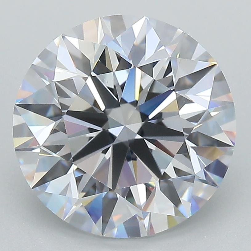 4.04ct E VVS2 Rare Carat Ideal Cut Round Lab Grown Diamond