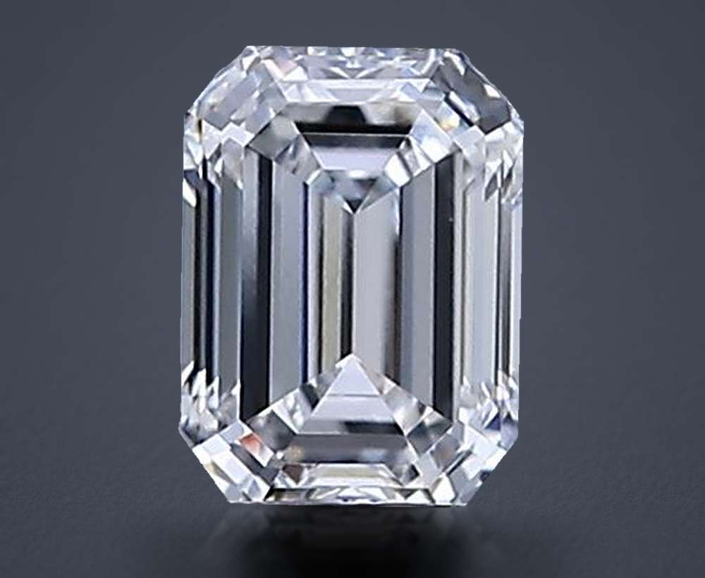 0.55 Carat Emerald Lab Diamond