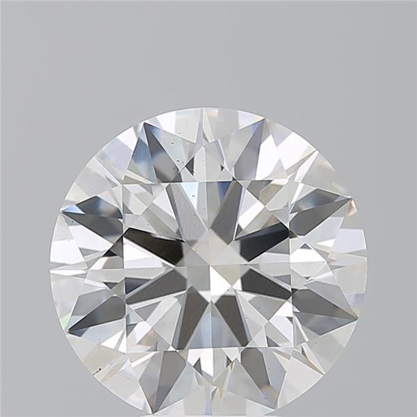 6.17ct H VS2 Rare Carat Ideal Cut Round Lab Grown Diamond