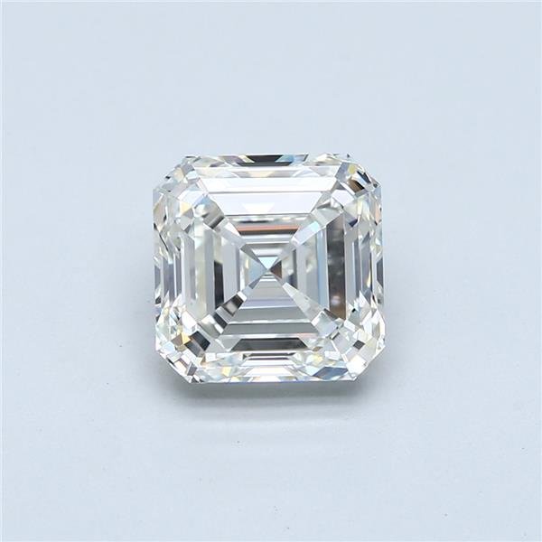 3.03ct I IF Rare Carat Ideal Cut Asscher Diamond