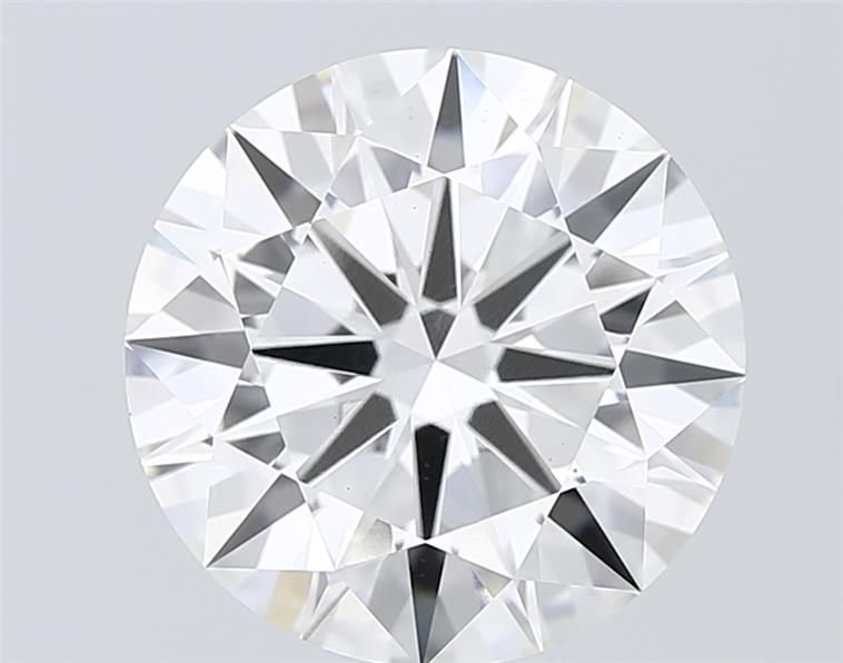 5.21ct H VS2 Rare Carat Ideal Cut Round Lab Grown Diamond