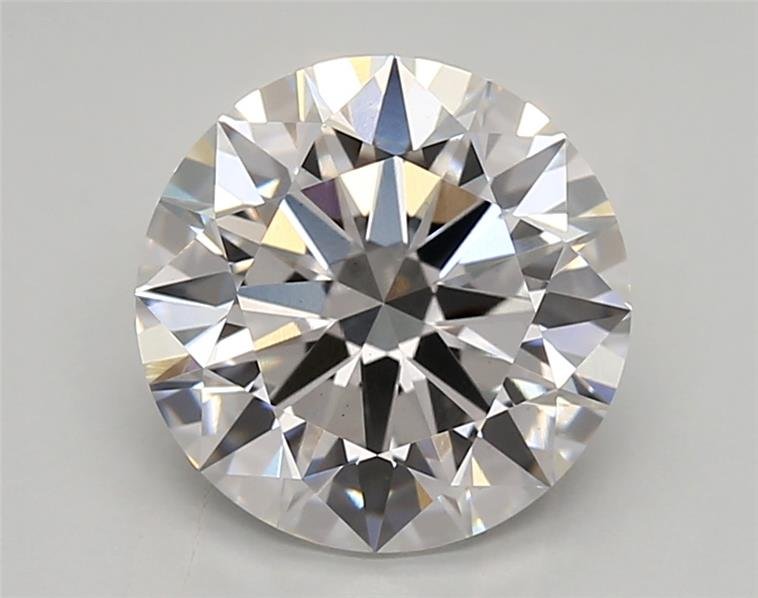3.00ct D VS1 Rare Carat Ideal Cut Round Lab Grown Diamond