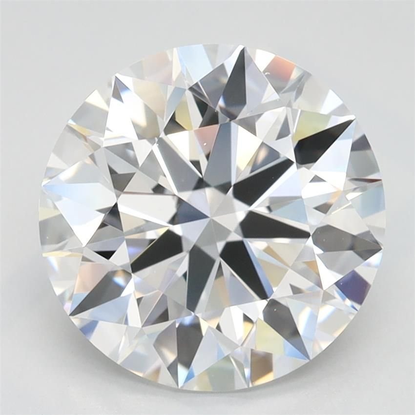 3.02ct D VVS1 Rare Carat Ideal Cut Round Lab Grown Diamond