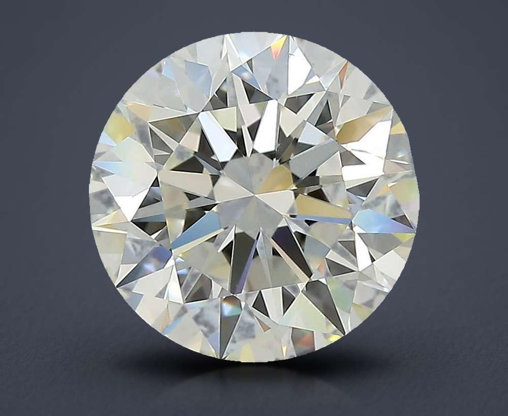3.71 Carat Round Lab Diamond