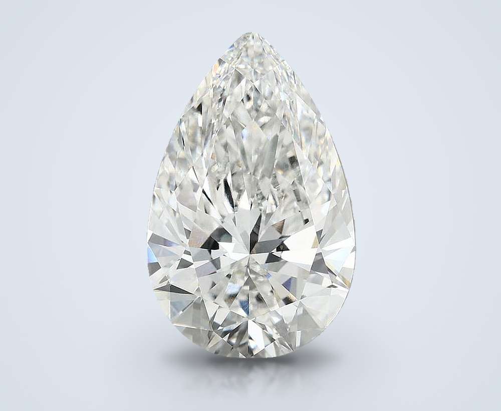 8.56 Carat Pear Lab Diamond