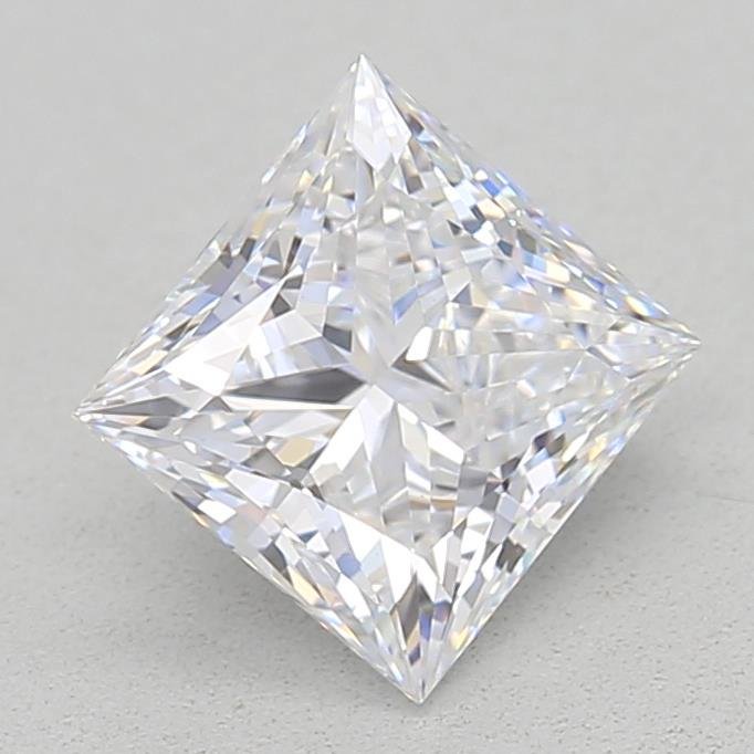 1.03ct D VVS2 Rare Carat Ideal Cut Princess Lab Grown Diamond