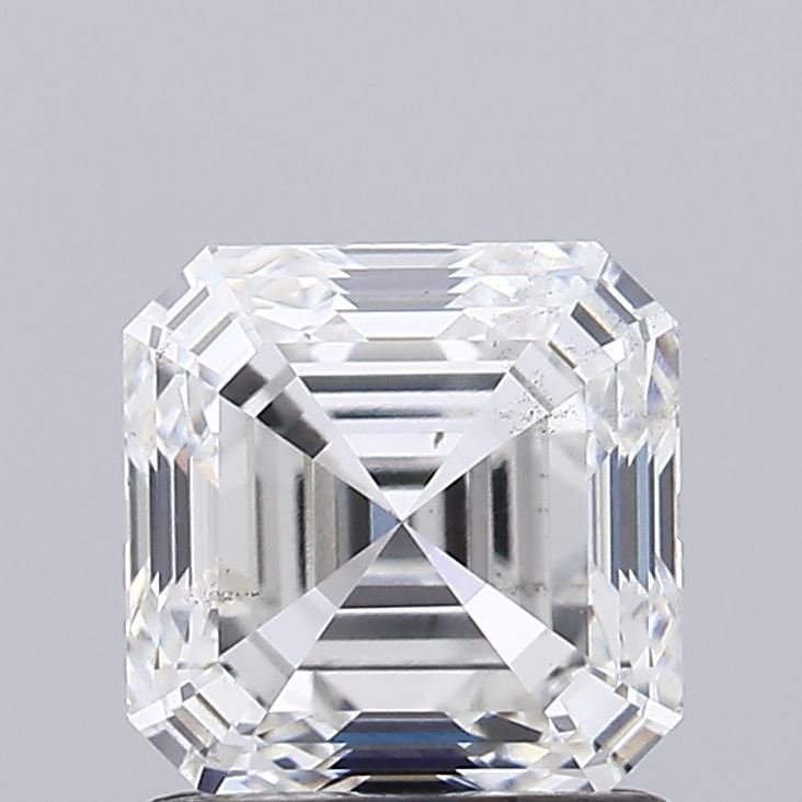 1.54ct F VS2 Very Good Cut Asscher Lab Grown Diamond