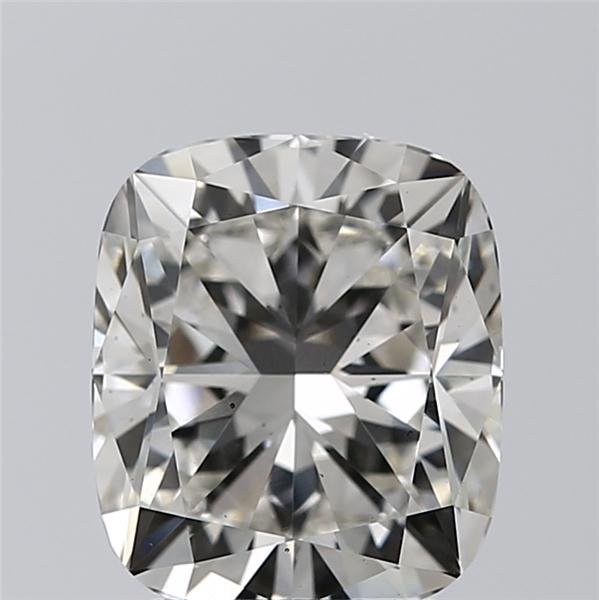 2.76ct H VS2 Very Good Cut Cushion Lab Grown Diamond