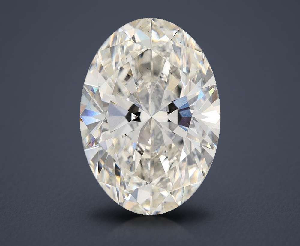 8.03 Carat Oval Lab Diamond