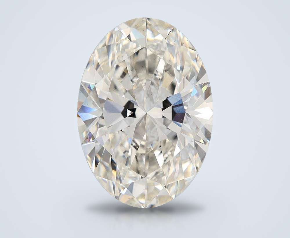 8.03 Carat Oval Lab Diamond