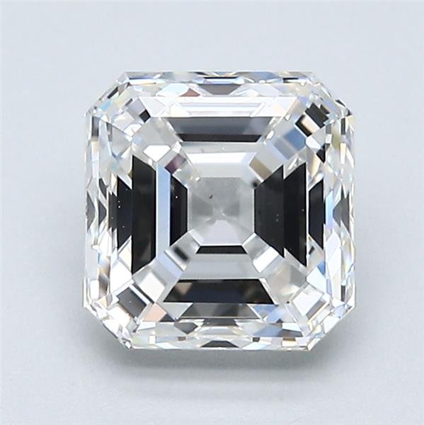 1.60ct F VS1 Very Good Cut Asscher Diamond