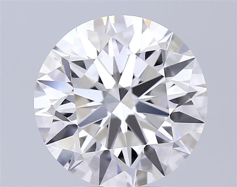 5.18ct D VVS2 Excellent Cut Round Lab Grown Diamond