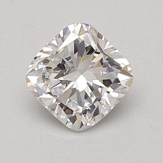 0.88ct D VVS2 Very Good Cut Cushion Lab Grown Diamond