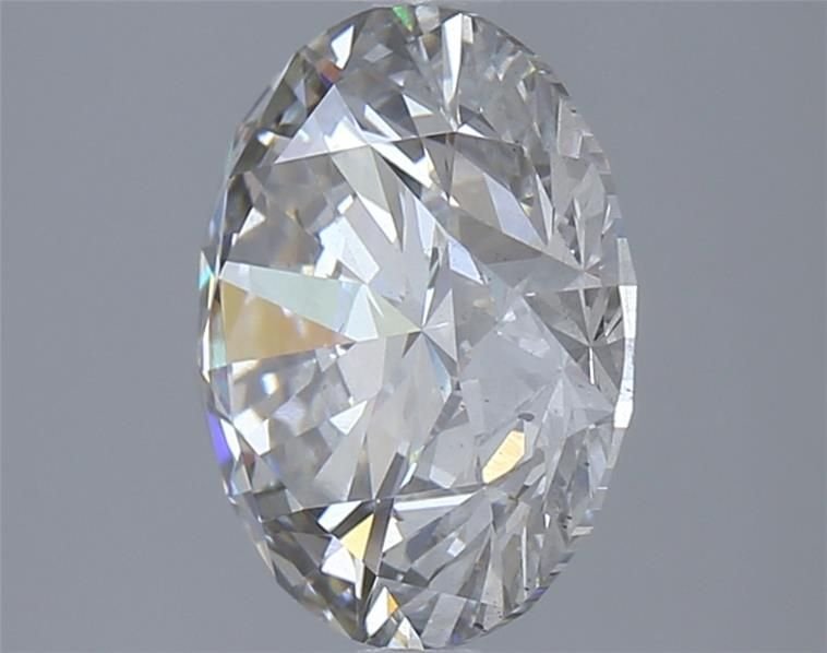 4.67ct H SI1 Rare Carat Ideal Cut Round Lab Grown Diamond