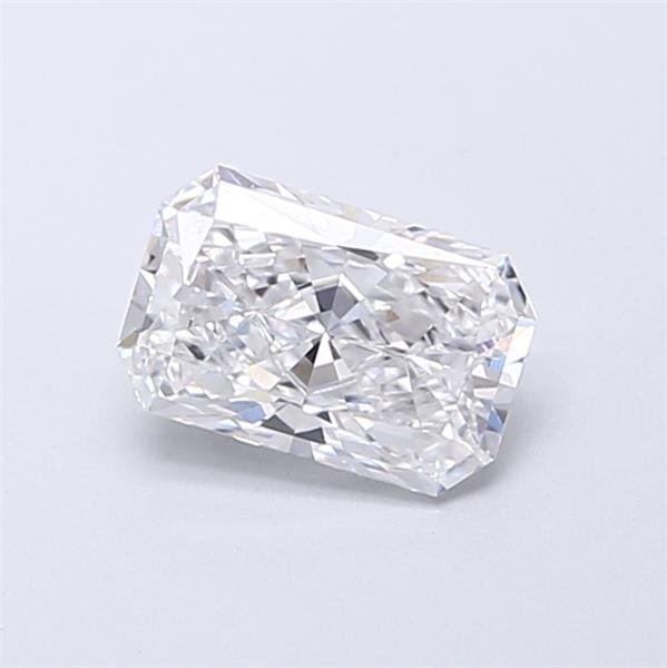 0.66ct D VVS2 Rare Carat Ideal Cut Radiant Lab Grown Diamond