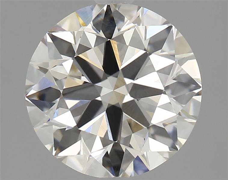 2.51ct K VVS2 Rare Carat Ideal Cut Round Diamond