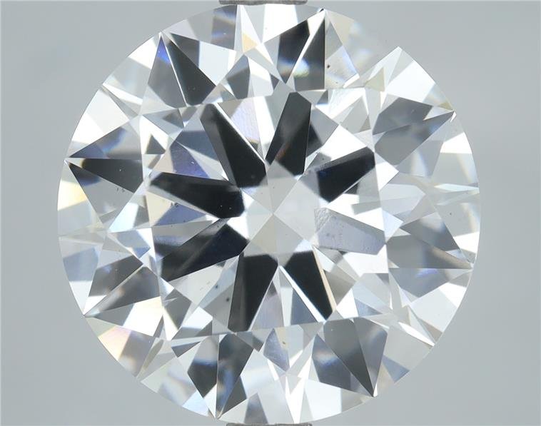 4.02ct D VS2 Rare Carat Ideal Cut Round Lab Grown Diamond