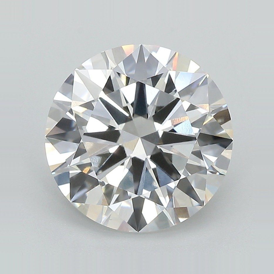 4.23ct E VS1 Excellent Cut Round Lab Grown Diamond
