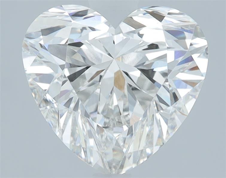 2.33ct G VS1 Rare Carat Ideal Cut Heart Lab Grown Diamond