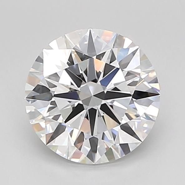 2.94ct D IF Rare Carat Ideal Cut Round Lab Grown Diamond