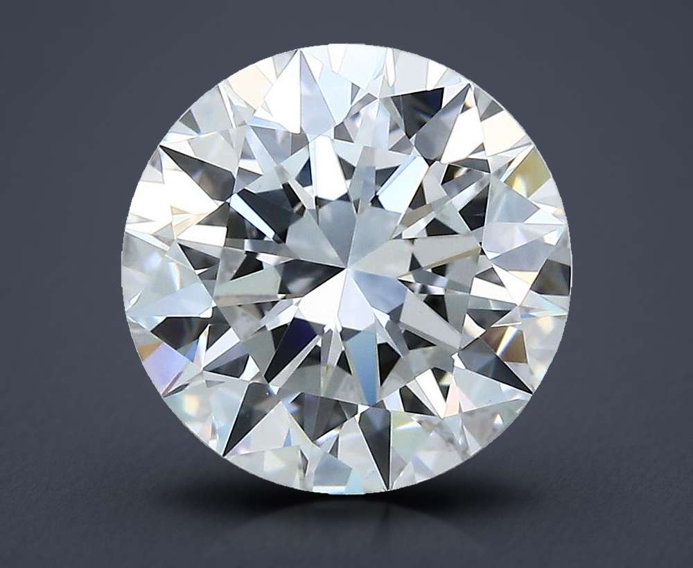 3.71 Carat Round Natural Diamond