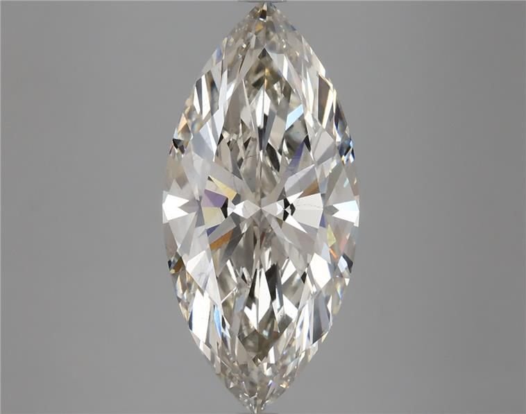 4.07ct H VS2 Rare Carat Ideal Cut Marquise Lab Grown Diamond