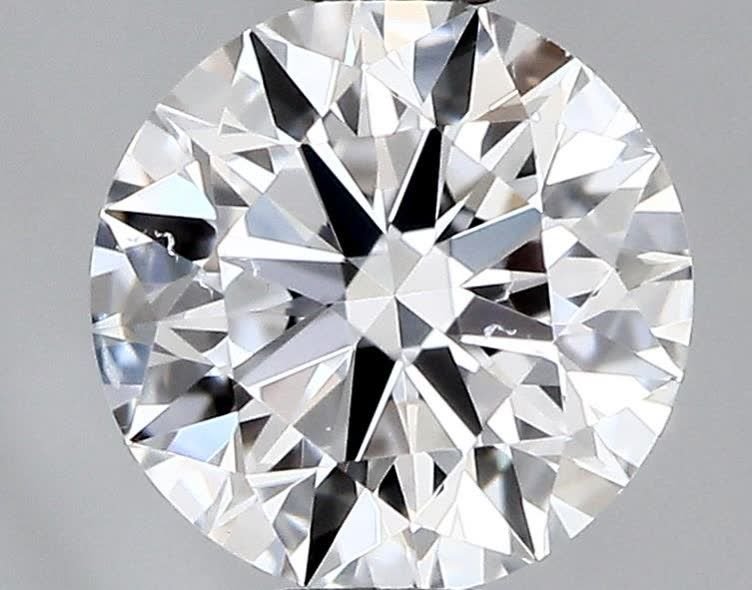 0.37ct E SI2 Rare Carat Ideal Cut Round Diamond