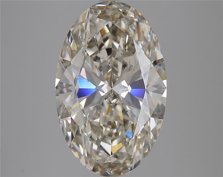 5.04ct I VS2 Rare Carat Ideal Cut Oval Lab Grown Diamond