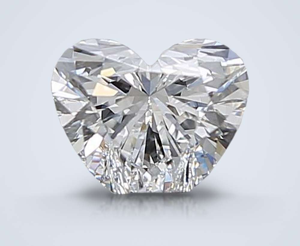 1.00 Carat Heart Lab Diamond
