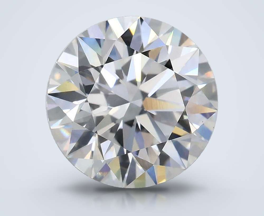 3.09 Carat Round Lab Diamond
