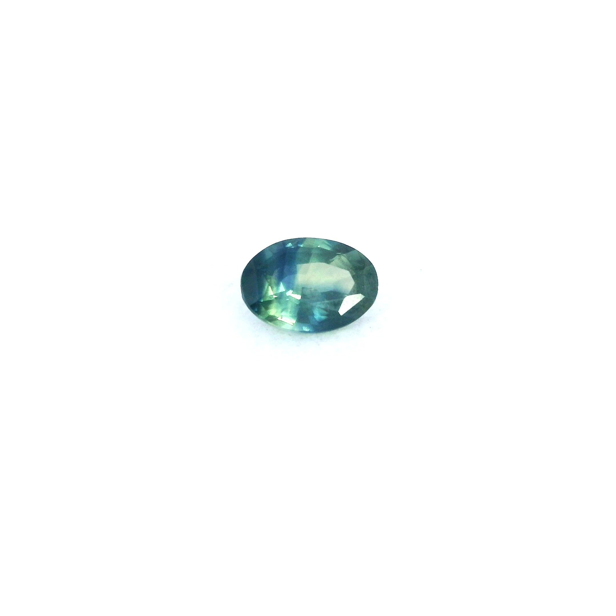 0.50 Carat Green Oval Sapphire