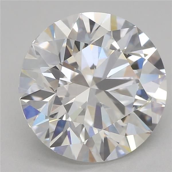 2.55ct F VS1 Rare Carat Ideal Cut Round Lab Grown Diamond
