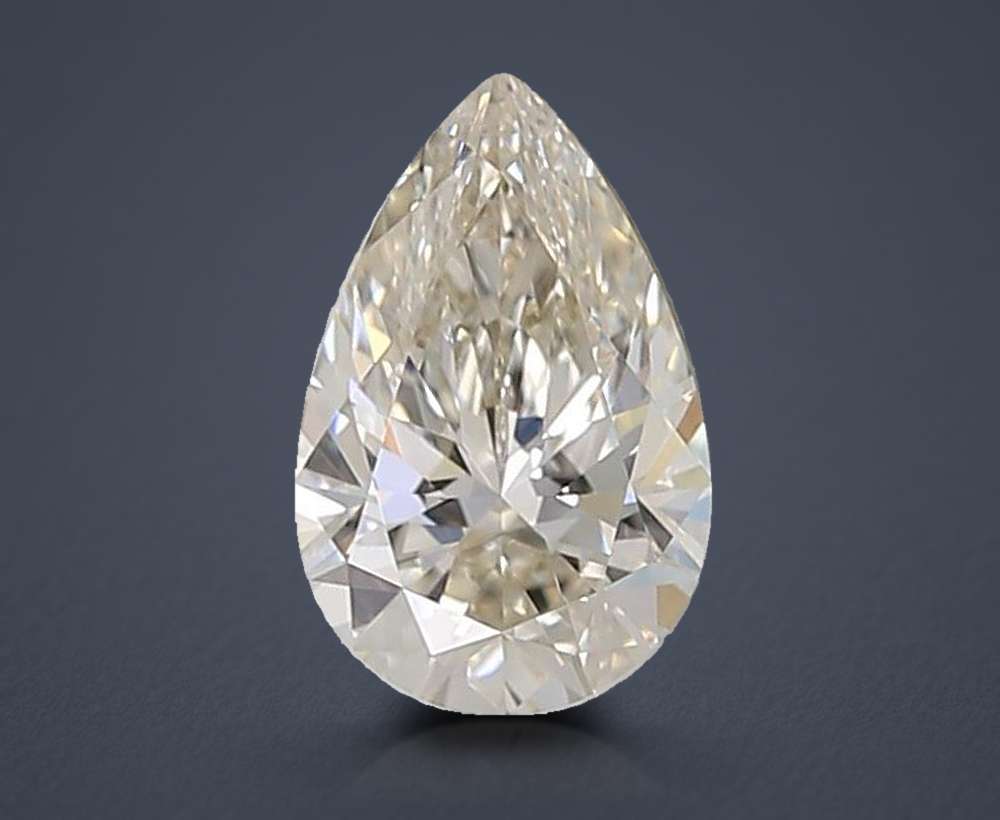 0.74 Carat Pear Lab Diamond
