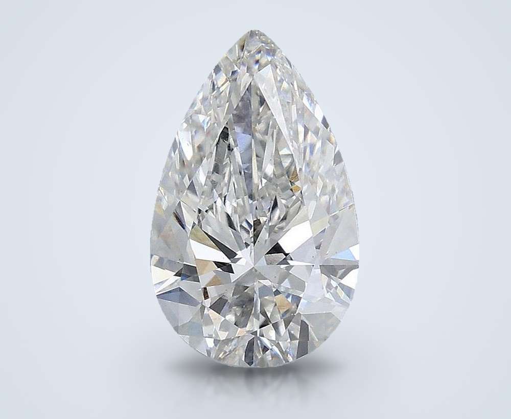 3.00 Carat Pear Lab Diamond